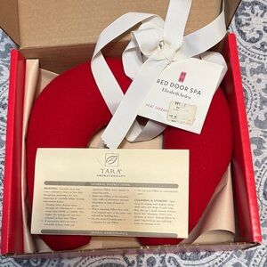 Red Heat Therapy Pillow